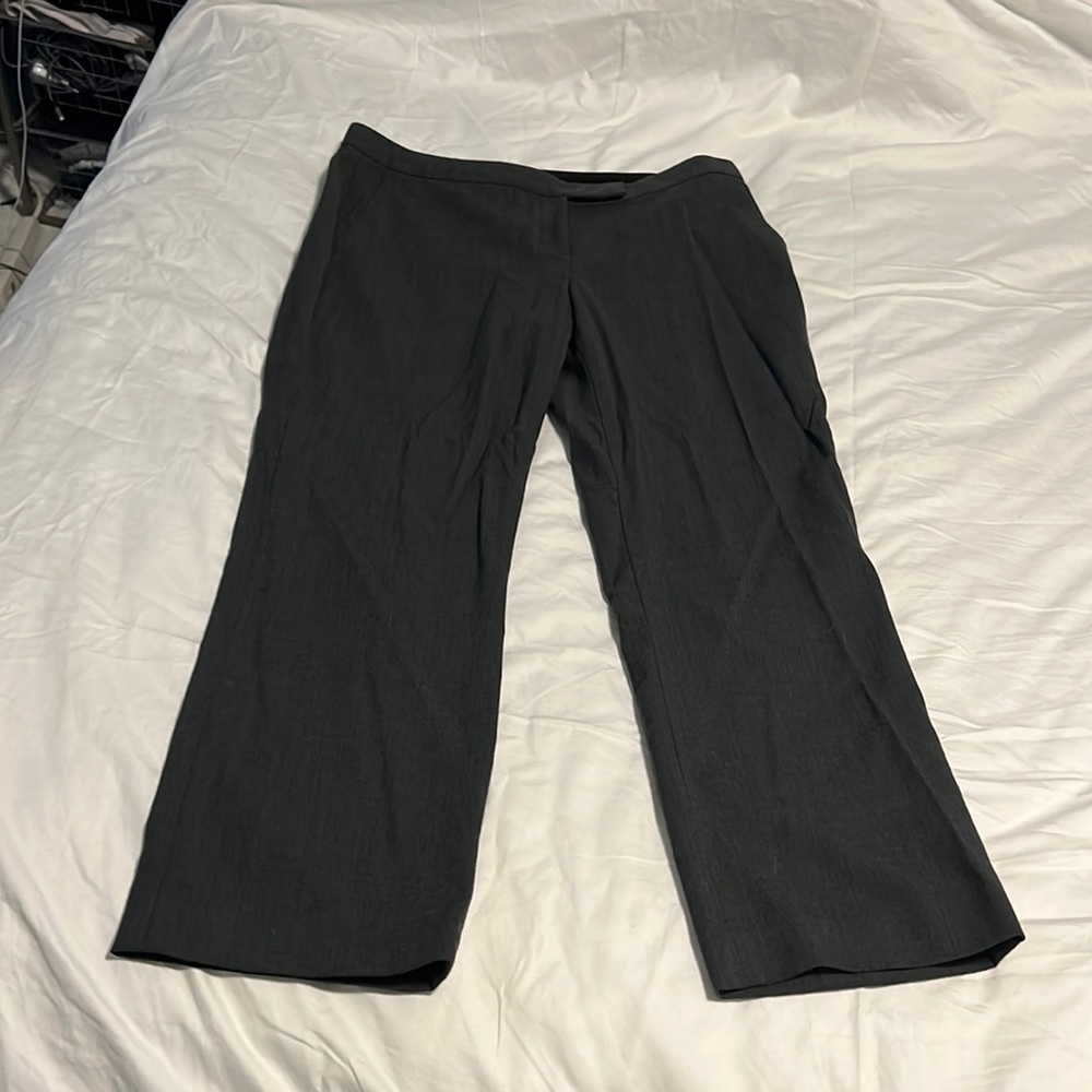 Theory size 8 grey work trousers / pants